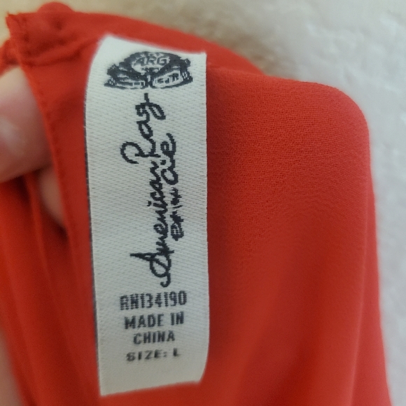 American Rag Sleeveless Boho Floral Jeweled Top - Picture 2 of 4